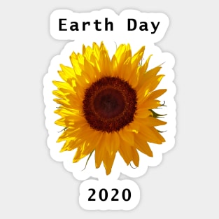 Sunflower for Earth Day Sticker